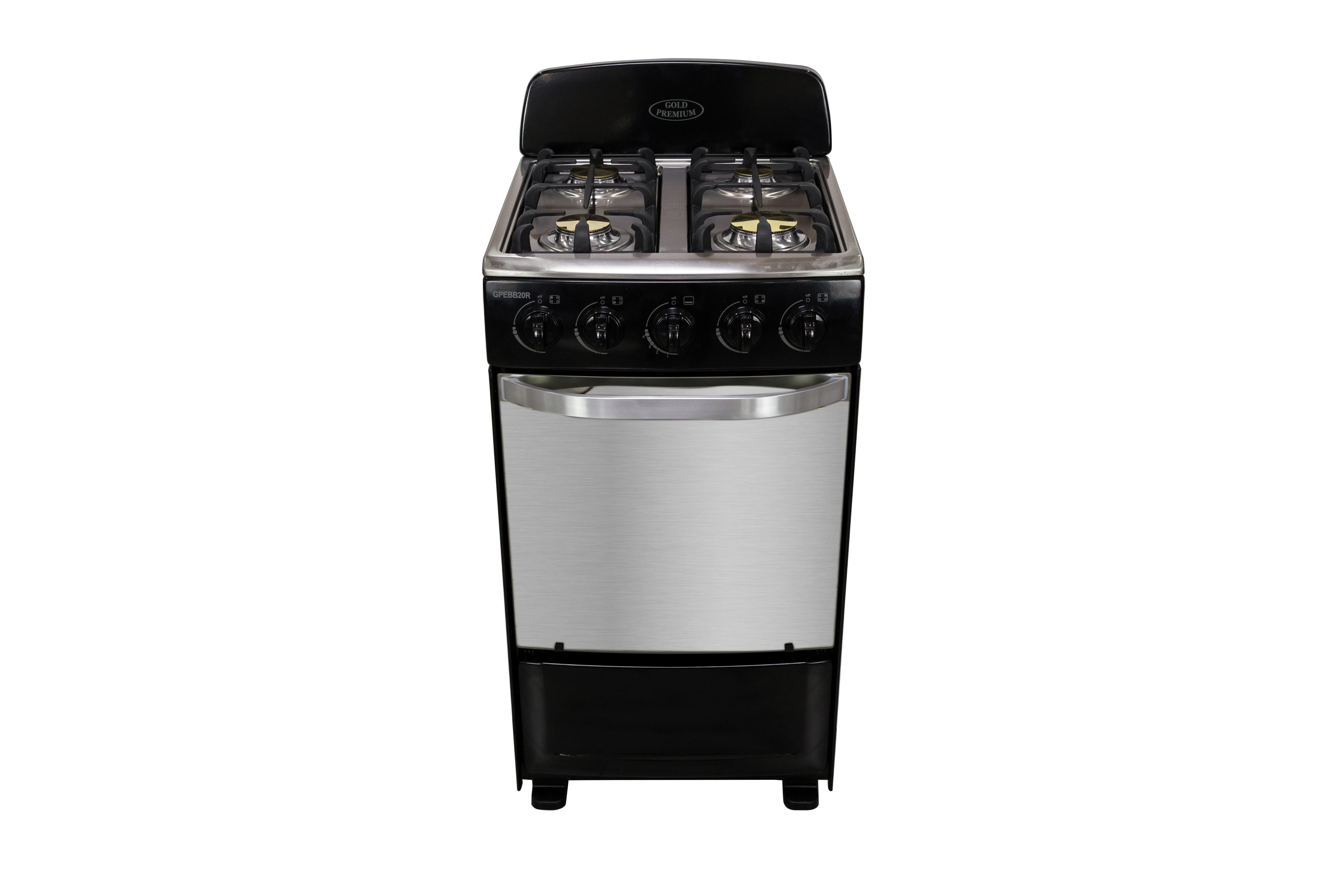 ESTUFA 20" GPE-BB20R NEGRA GOLD PREMIUM